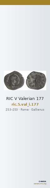 RIC V Valerian 177 — CANOA
