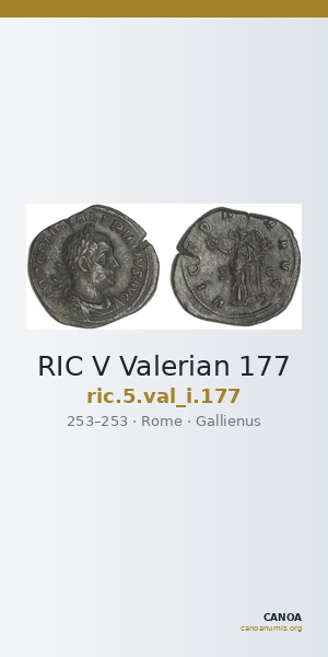 RIC V Valerian 177 — CANOA
