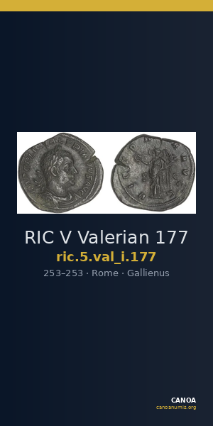 RIC V Valerian 177 — CANOA
