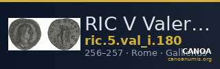 RIC V Valerian 180 — CANOA
