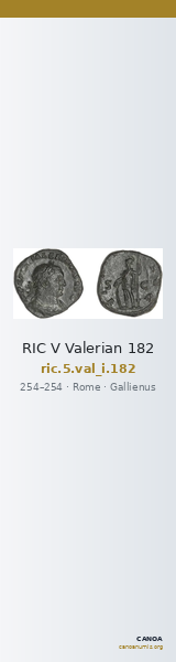 RIC V Valerian 182 — CANOA