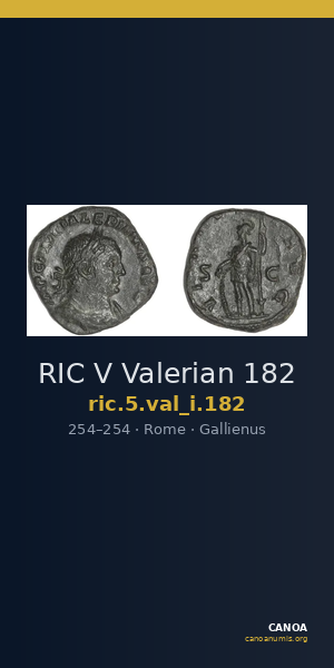 RIC V Valerian 182 — CANOA