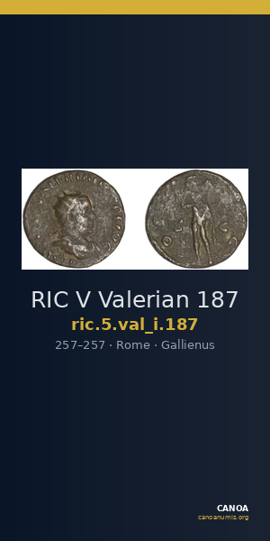 RIC V Valerian 187 — CANOA