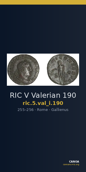 RIC V Valerian 190 — CANOA