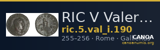 RIC V Valerian 190 — CANOA