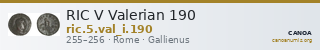 RIC V Valerian 190 — CANOA