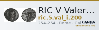 RIC V Valerian 200 — CANOA