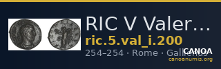 RIC V Valerian 200 — CANOA