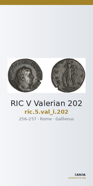 RIC V Valerian 202 — CANOA