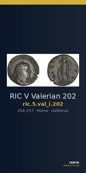 RIC V Valerian 202 — CANOA