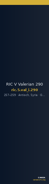 RIC V Valerian 290 — CANOA