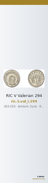 RIC V Valerian 294 — CANOA