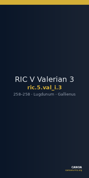 RIC V Valerian 3 — CANOA