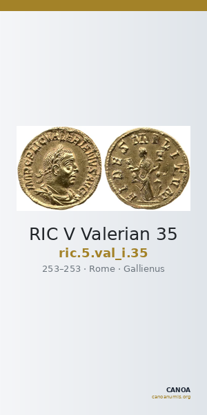 RIC V Valerian 35 — CANOA