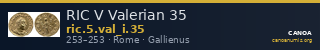 RIC V Valerian 35 — CANOA