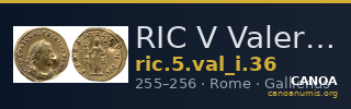 RIC V Valerian 36 — CANOA