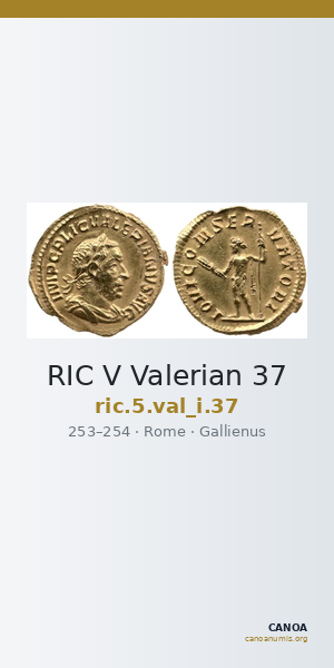 RIC V Valerian 37 — CANOA