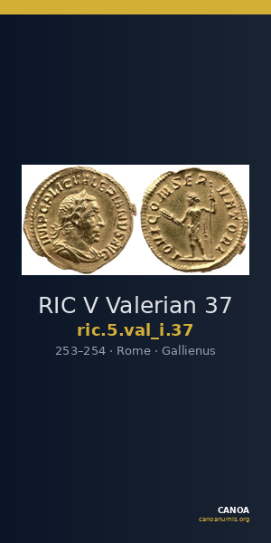 RIC V Valerian 37 — CANOA