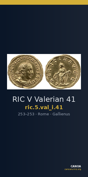 RIC V Valerian 41 — CANOA