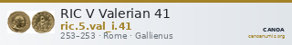 RIC V Valerian 41 — CANOA
