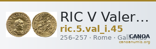 RIC V Valerian 45 — CANOA