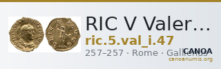 RIC V Valerian 47 — CANOA