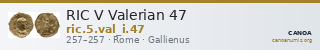 RIC V Valerian 47 — CANOA