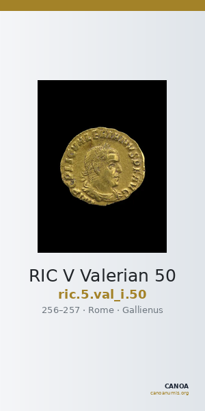 RIC V Valerian 50 — CANOA
