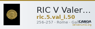 RIC V Valerian 50 — CANOA