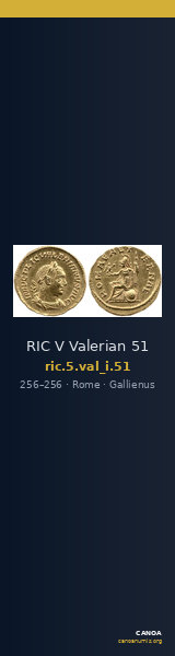 RIC V Valerian 51 — CANOA