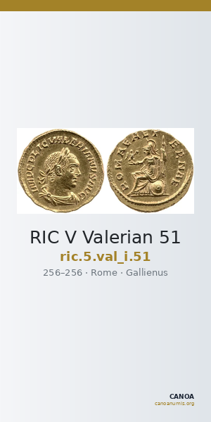 RIC V Valerian 51 — CANOA