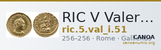 RIC V Valerian 51 — CANOA