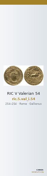 RIC V Valerian 54 — CANOA