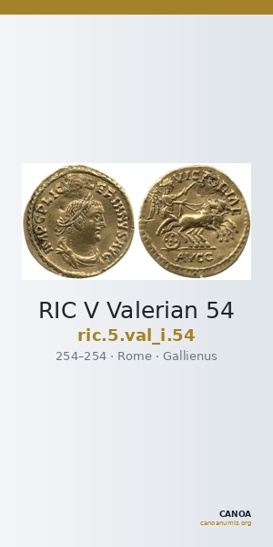 RIC V Valerian 54 — CANOA
