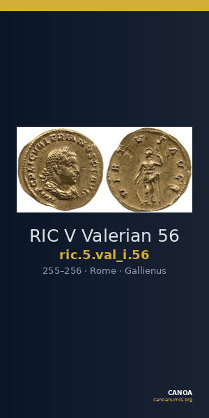 RIC V Valerian 56 — CANOA
