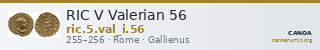RIC V Valerian 56 — CANOA