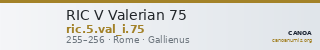 RIC V Valerian 75 — CANOA