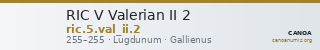 RIC V Valerian II 2 — CANOA