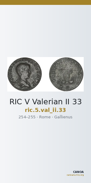 RIC V Valerian II 33 — CANOA