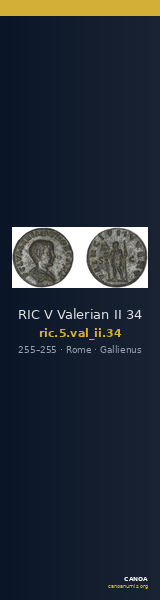 RIC V Valerian II 34 — CANOA