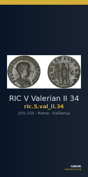 RIC V Valerian II 34 — CANOA