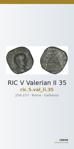 RIC V Valerian II 35 — CANOA