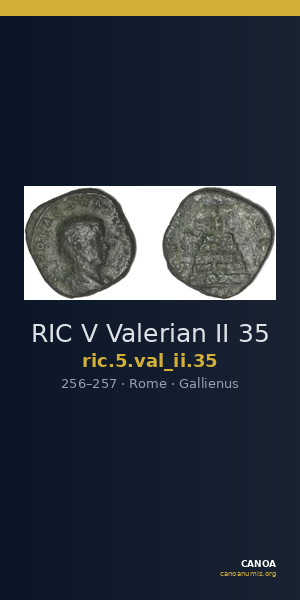 RIC V Valerian II 35 — CANOA