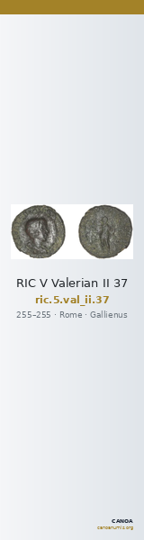 RIC V Valerian II 37 — CANOA