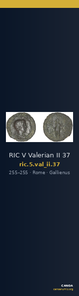 RIC V Valerian II 37 — CANOA