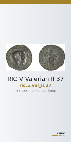 RIC V Valerian II 37 — CANOA