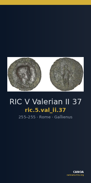 RIC V Valerian II 37 — CANOA