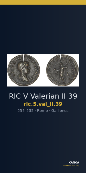 RIC V Valerian II 39 — CANOA