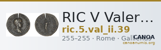 RIC V Valerian II 39 — CANOA