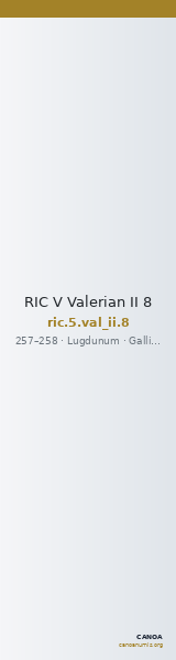 RIC V Valerian II 8 — CANOA